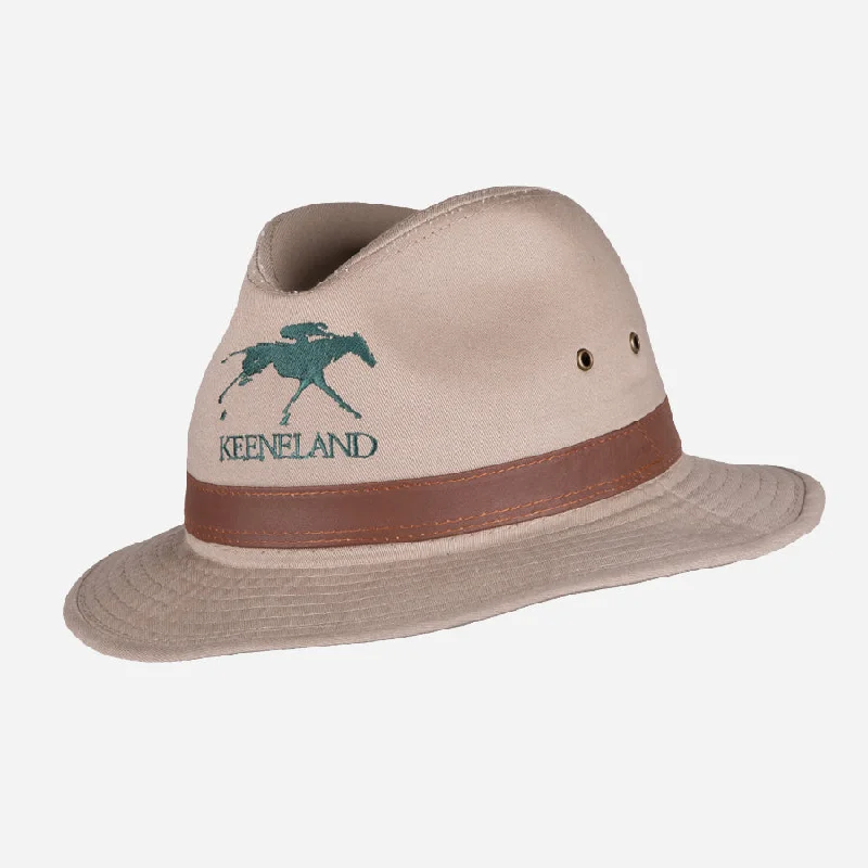 Headbands for biking-Imperial Keeneland Logo Safari Hat