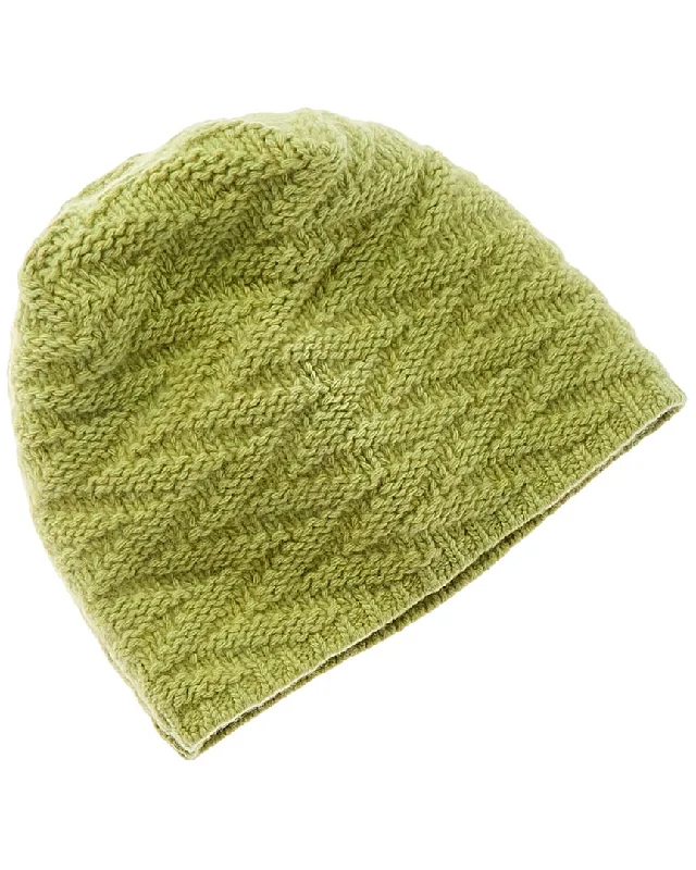 womens cute hats for cold weather-Portolano Cashmere Hat