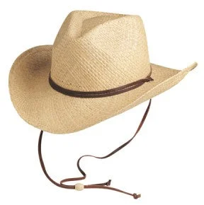 Beanies for relaxed outdoor adventures-Conner Laredo Organic Raffia Western Hat