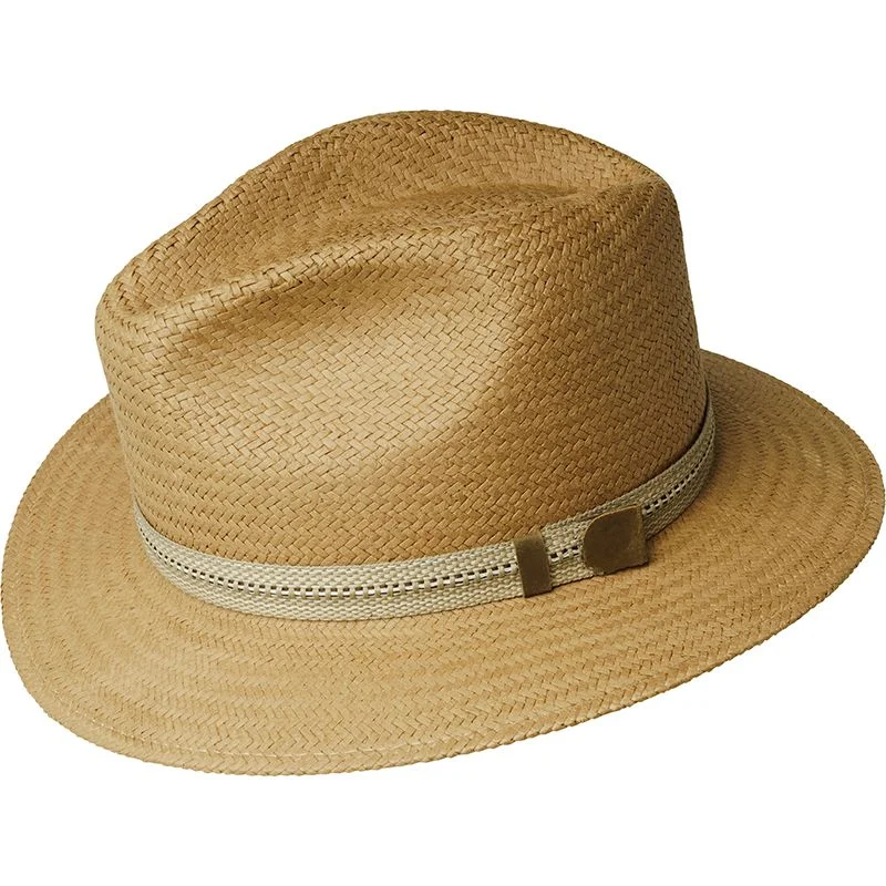 Beanies for trendy winter styles-Bailey Western Kilgore Raindura Straw Fedora