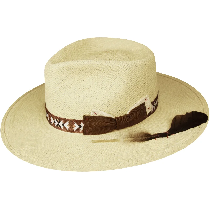 Headbands for workouts-Renegade Foss Genuine Panama Hat