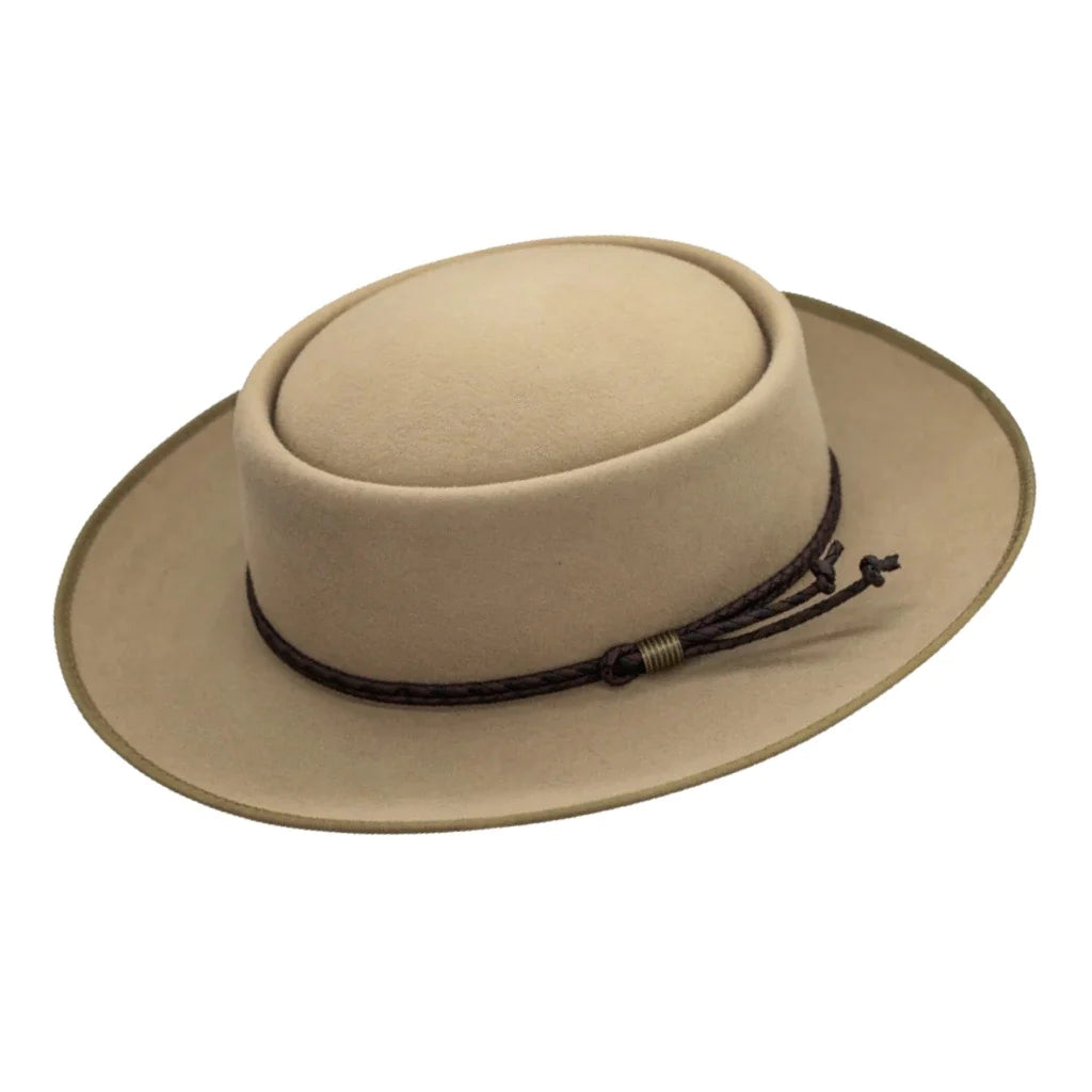 Beanies for winter weather adventures-Akubra Pastoralist Hat - Sand