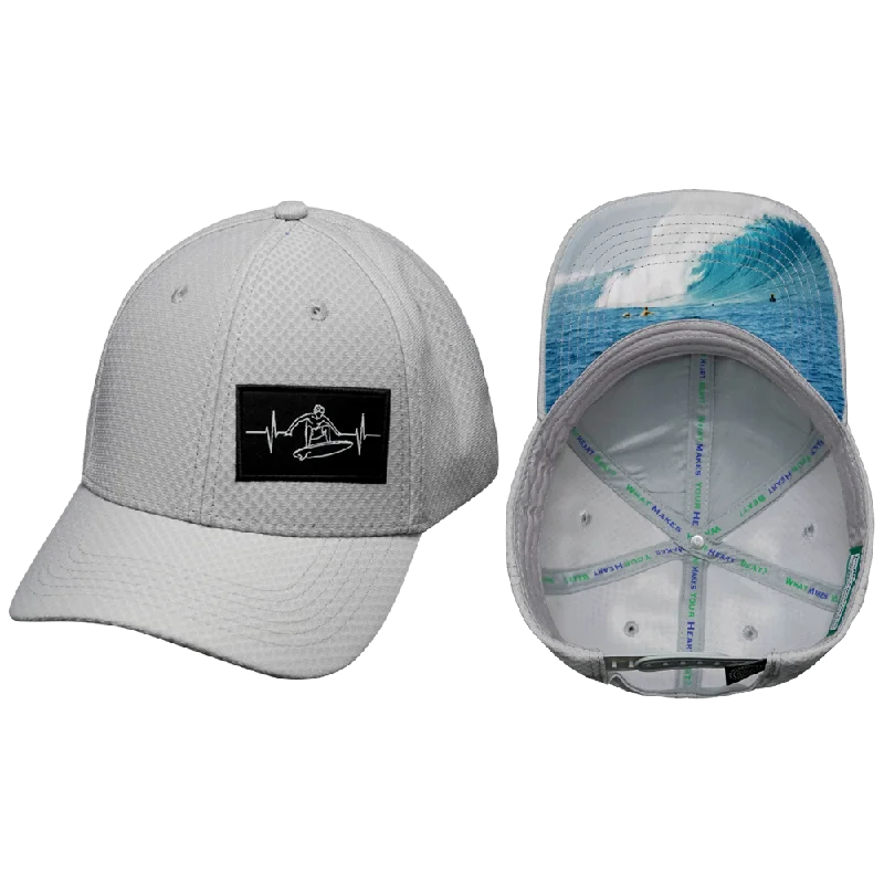 Beanies for trendy street style-Surf Hat | Airmesh | Athletic Fit | Gray