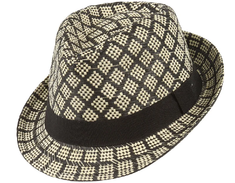 Beanies for fall-Del Ray Paper Straw Fedora