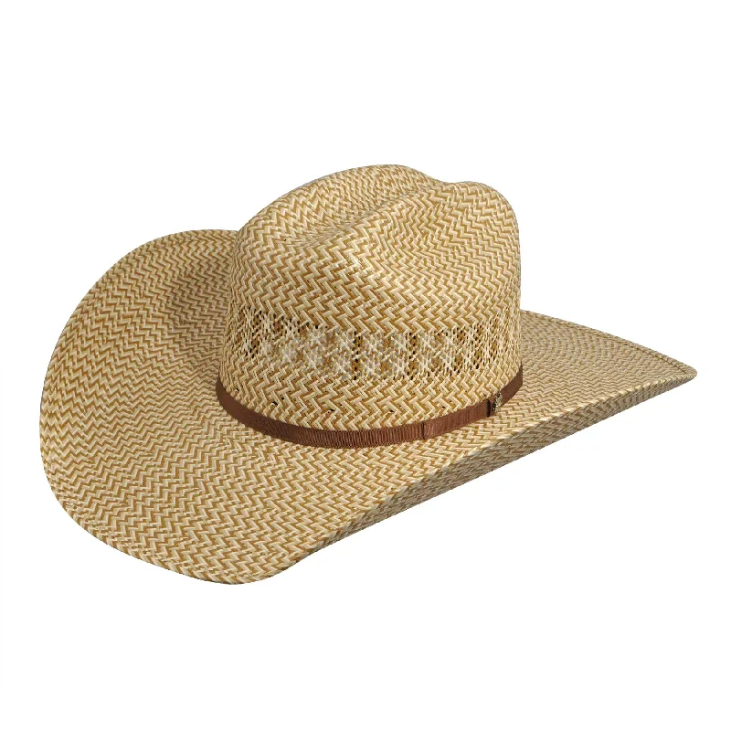 Beanies for fashionable hikers-Bailey Western Ryland 15X Straw Western Hat