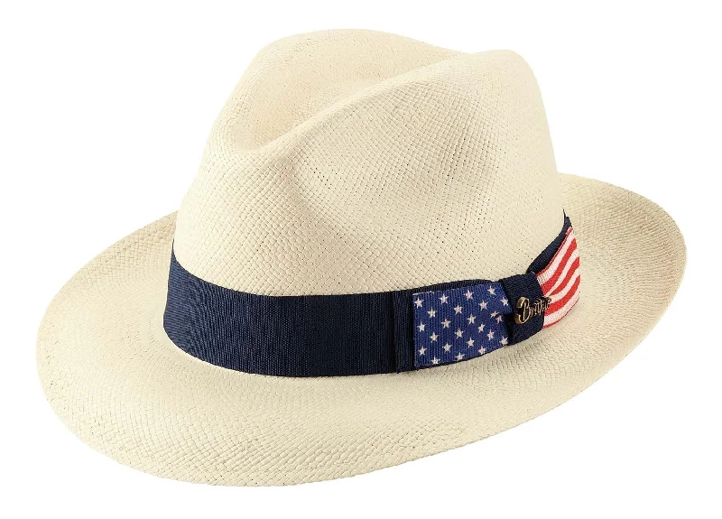 Beanies for nature exploration-Brittoli Diplomat Panama Hat