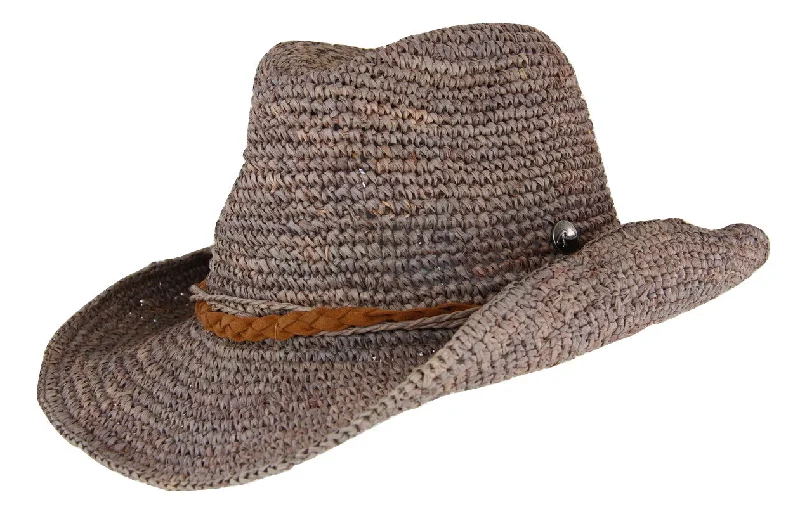 Beanies for outdoor winter fun-Before Dark Marjo Cowboy Hat - Mushroom