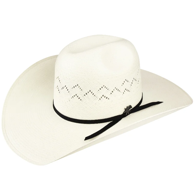 Beanies for weekend wear-Bailey Forrest 15X Shantung Straw Cowboy Hat