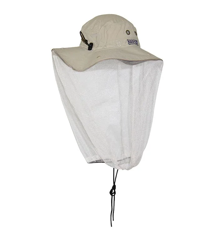 summer sun hat for hiking trails-Mosquito Net UV Fishing Sun Hat