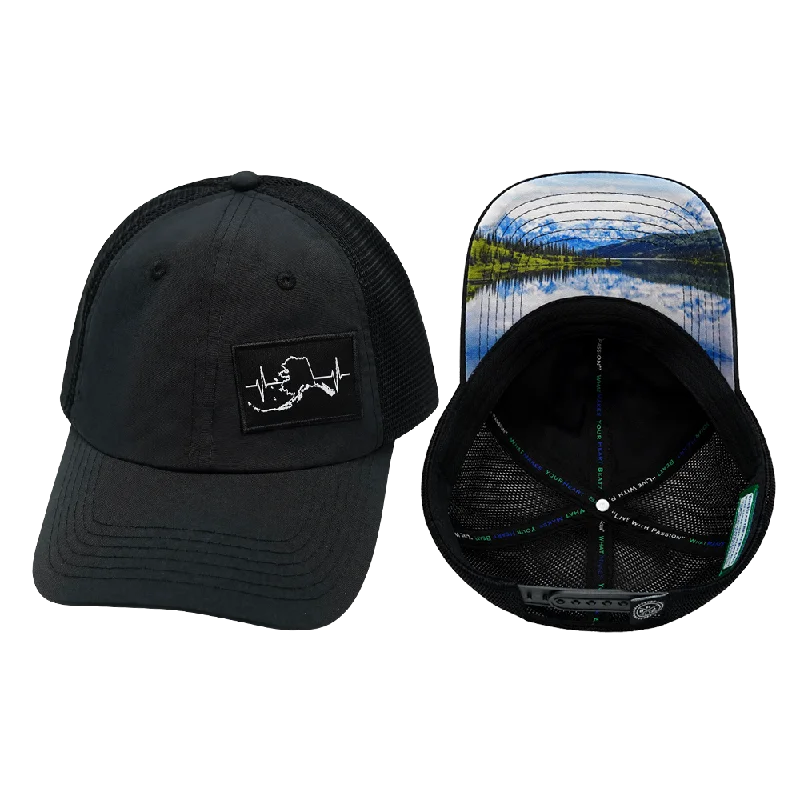 Beanies for chilly evenings-Alaska Hat | Dad Hat | Black