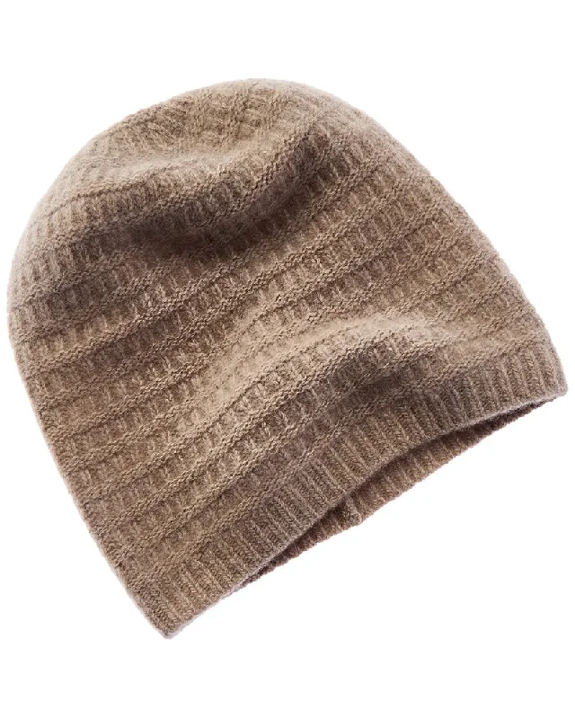 womens hats for casual weekends-Portolano Cashmere Boyfriend Hat