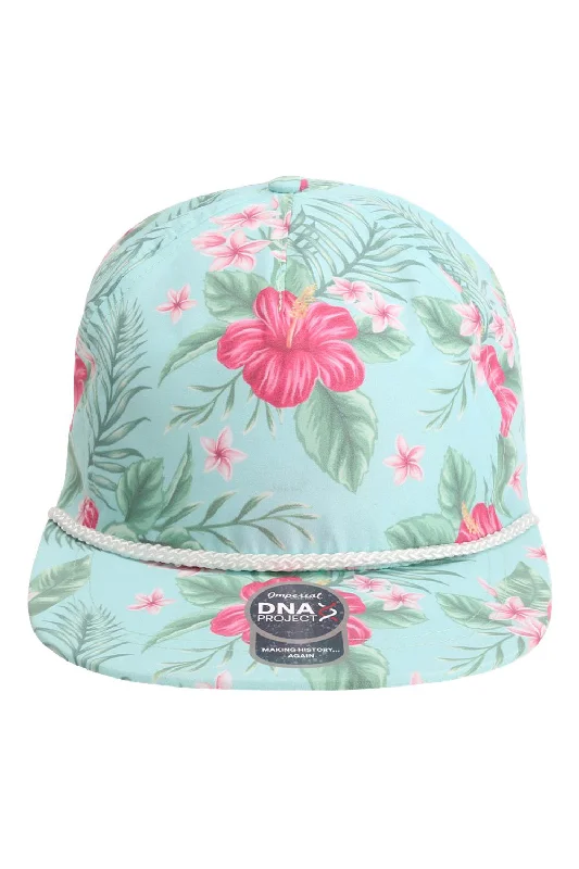 mens hats perfect for adventures-Imperial Mens The Aloha Rope Moisture Wicking Adjustable Hat - Hawai'in Biome