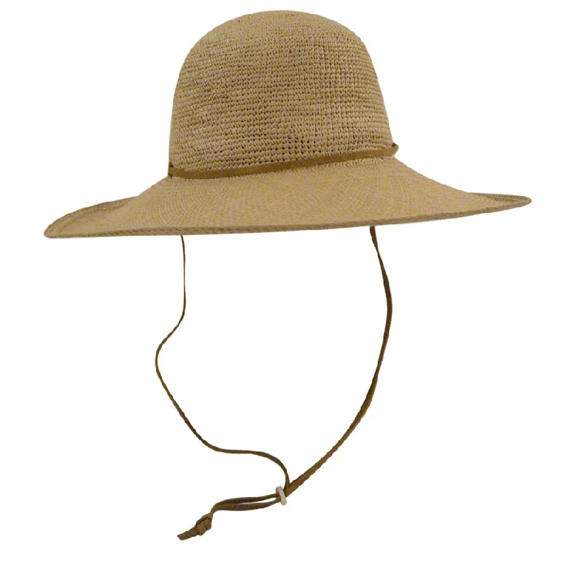 sun hat for the pool-Pantropic Gaucho Maqui Wide Brim Sun Hat