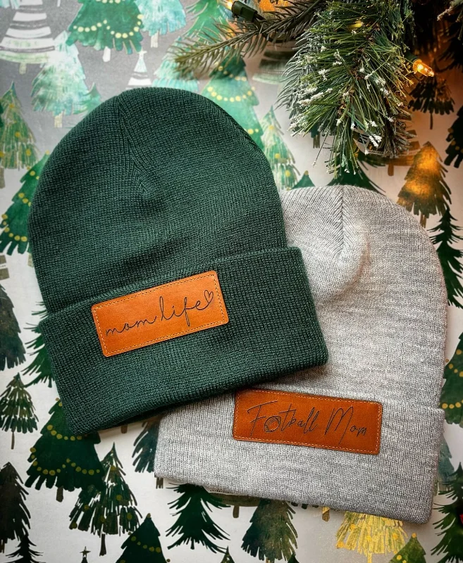 Beanies with neutral colors-Warm Winter Beanies