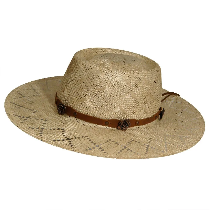 Headbands for long runs-Renegade Honey Straw Western Hat