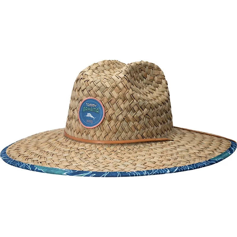 Beanies with unisex designs-Tommy Bahama Mauritius Rush Straw Lifeguard Hat