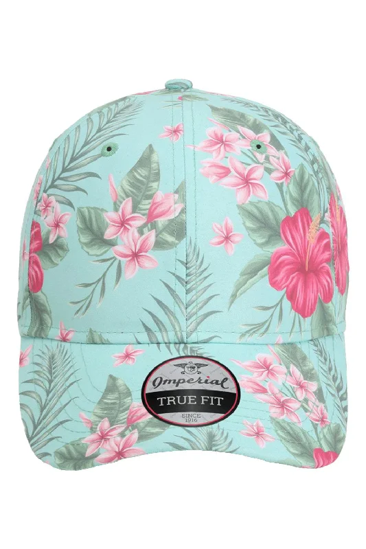 mens hats perfect for outdoor trips-Imperial Mens The Mahalo Moisture Wicking Snapback Hat - Hawai'in Biome