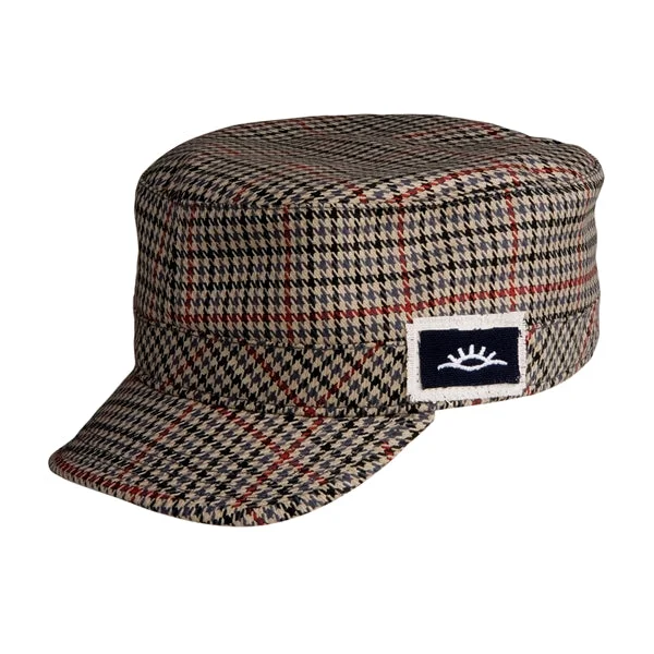 Beanies for comfortable wear-Conner Poly Cotton Military Tweed Cap