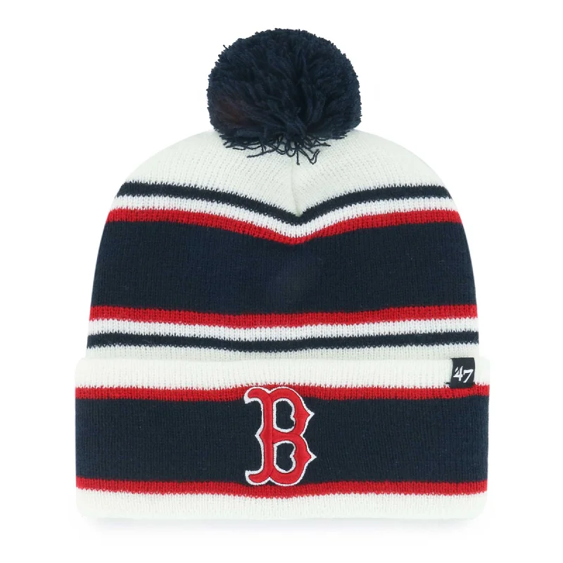 Beanies for trendy snow gear-Kids 47 Knit - Stripling Pom