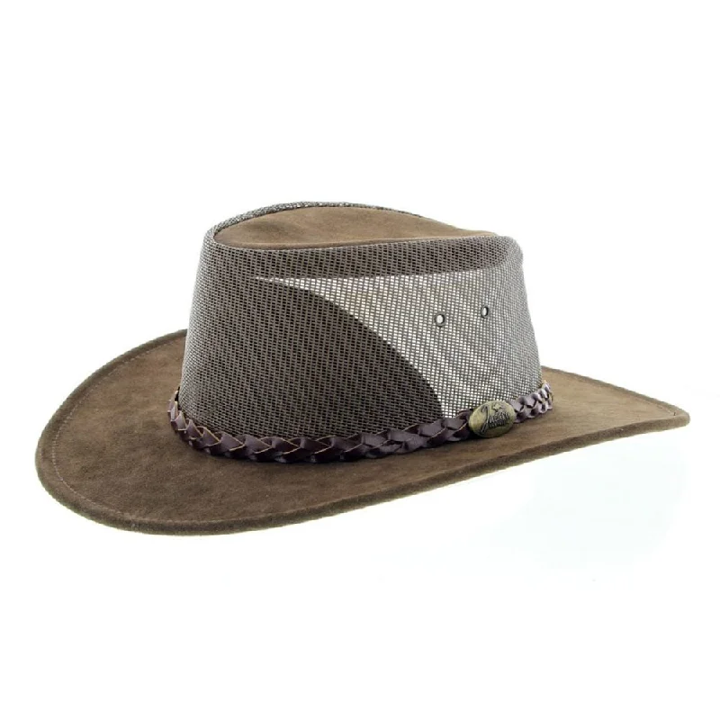 Beanies for stylish trips-Jacaru Hats Summer Breeze - Brown