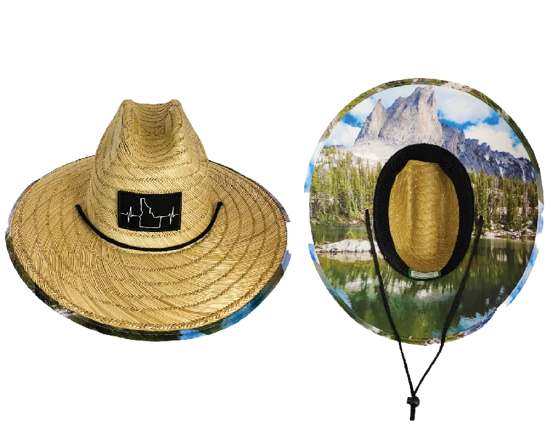 fashionable women’s sun hat-Idaho Straw | Sun Hat | Sawtooth