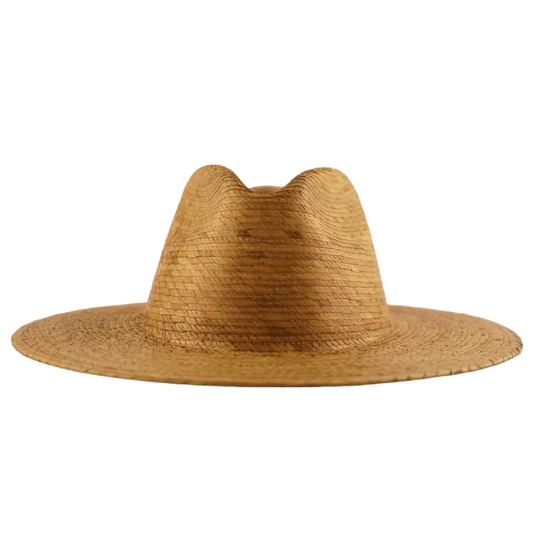 stylish wide brimmed sun hat for summer-Coasta Wide Brim Sun Hat - Toast