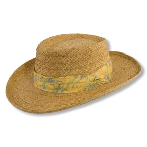 Beanies for adults-Tommy Bahama Braided Raffia Gambler Hat