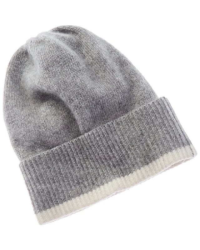 womens hats with cozy lining-Portolano Cashmere Hat