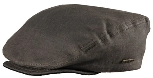 Beanies for extreme cold weather-Stetson Dublin Linen Ivy Cap