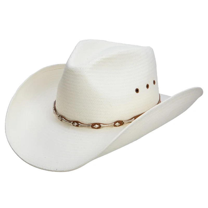 Beanies with warm lining-Stetson Horizon Straw Western Hat