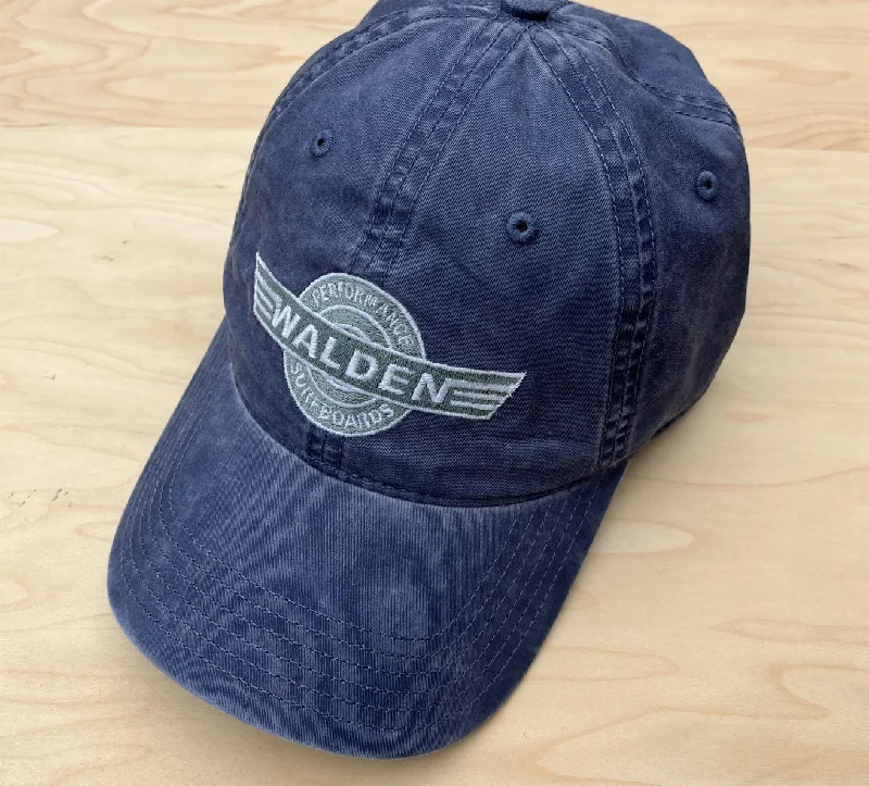 Beanies for exercise-SALE Performance logo hat:  blue