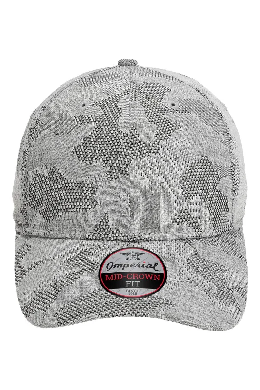 mens hats stylish and warm-Imperial Mens The Oglethorpe Tonal Camo Snapback Hat - Light Grey