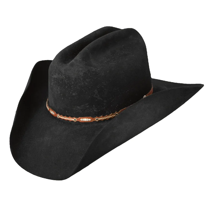 Beanies for skiing and snowboarding-Stetson Boss of the Plains Legendary Western Cowboy Hat