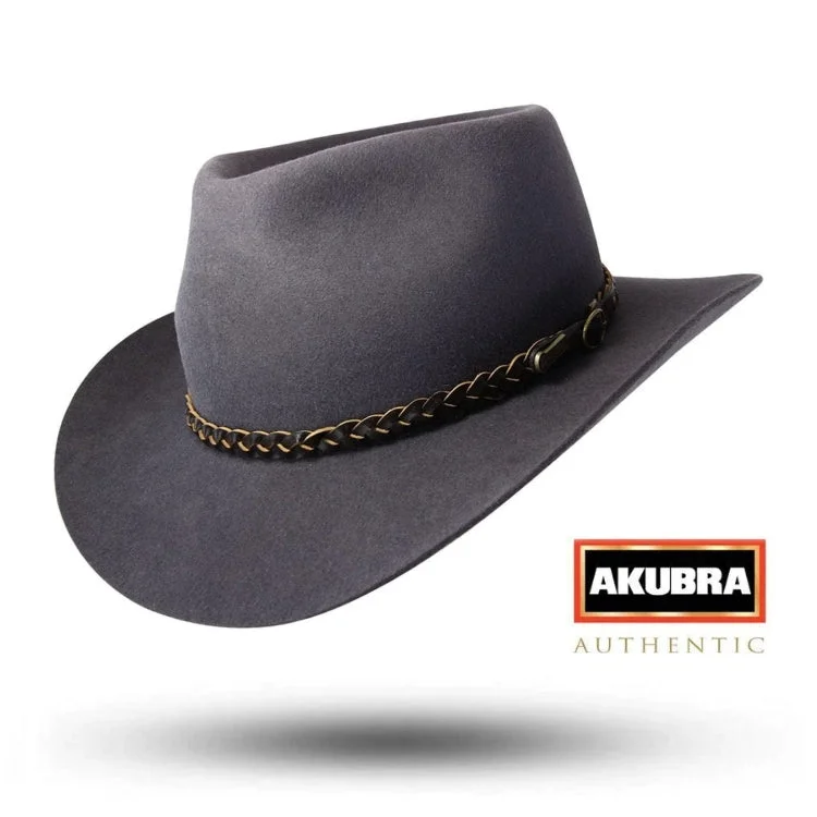 Beanies for an active winter lifestyle-Akubra Stockman - Glen Grey