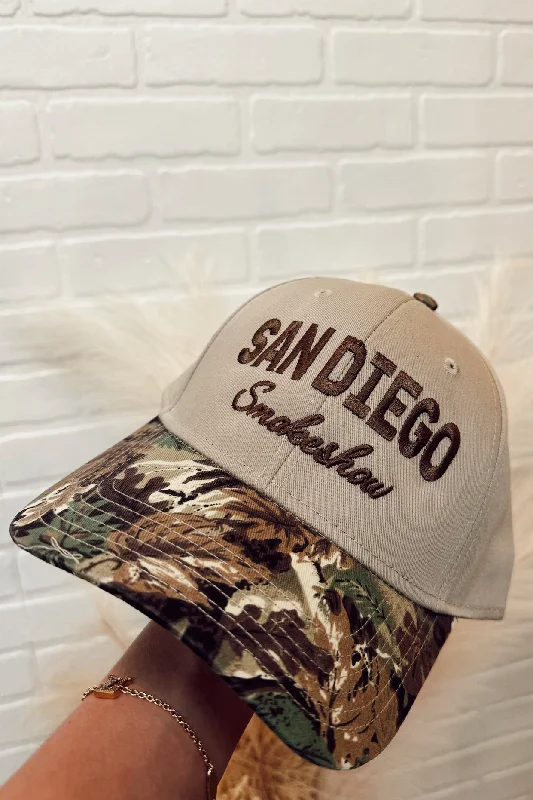 Headbands with sequins-Pre-Order San Diego Smokeshow Trucker Hat