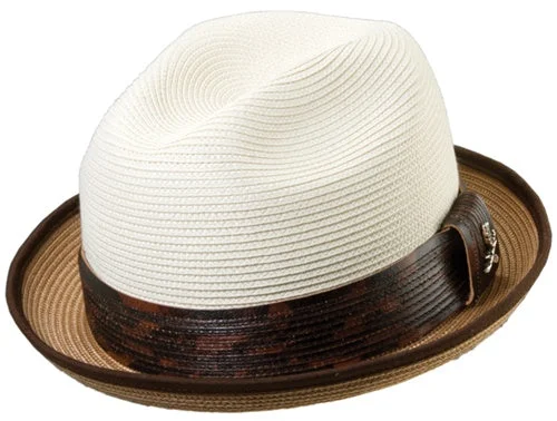 Stylish headbands-Carlos Santana Believe Fedora Hat