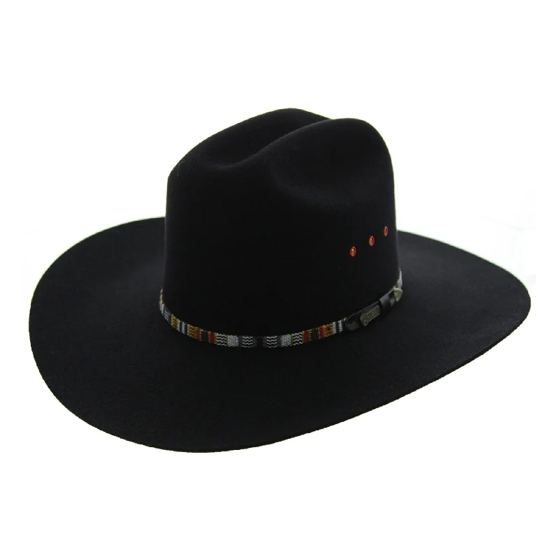 Beanies for the beach-Akubra Bronco Hat - Black