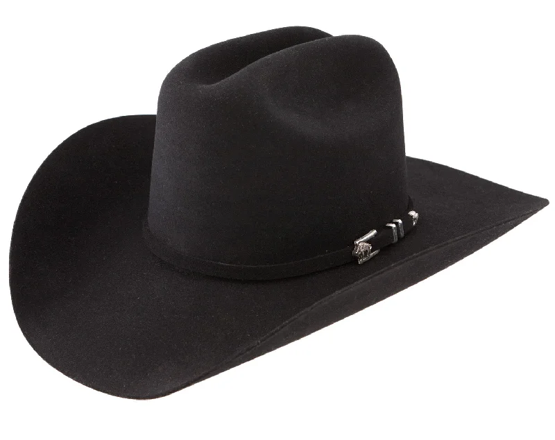 Beanies with performance features-Stetson Apache Buffalo Fur Felt Western Hat