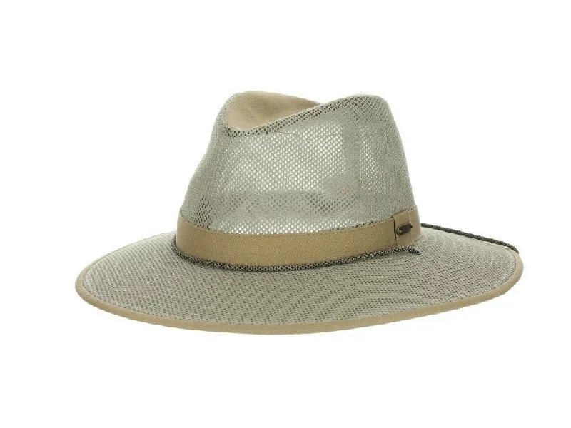 Beanies for casual events-Stetson Sawatch Canvas Aussie Hat