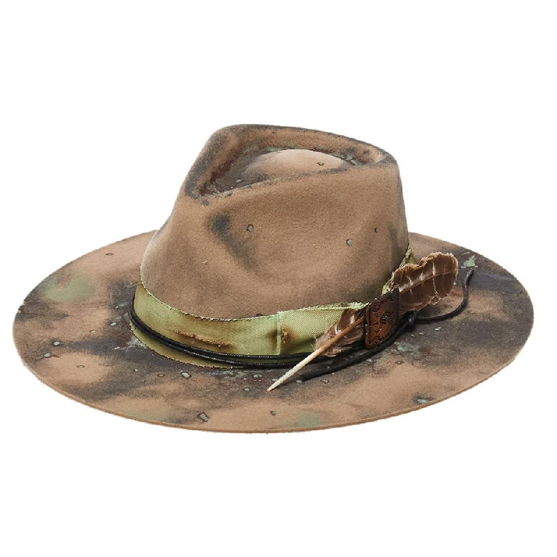 wool hats for formal occasions-  Stampede Hats - “Abel” Wool Felt Bohemian Rancher Hat