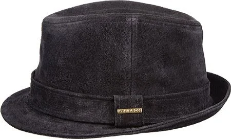 Beanies for winter adventure wear-Stetson Suede Fedora