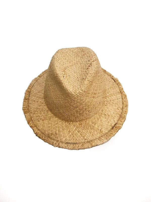 womens hats for country festivals-Women's Straw Dads Hat In Natural