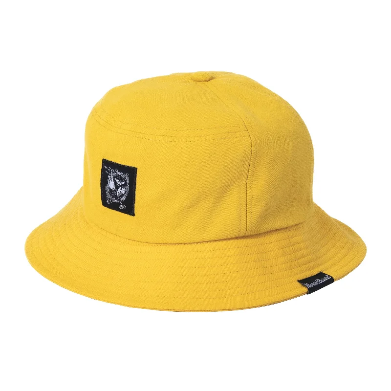 Bucket hats for poolside events-Stinky Bucket Hat - Yellow