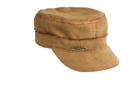 Beanies with seamless design-Conner Adjustable Corduroy Ivy Cap