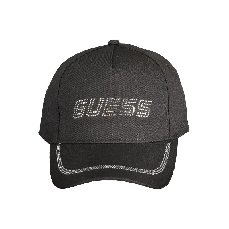 womens hats with ribbons-Guess Jeans  Cotton Women's Hat