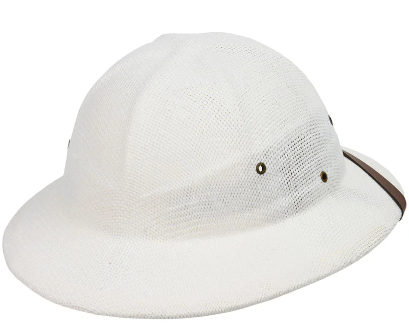 Headbands for tennis-Expedition Paper Straw Pith Helmet