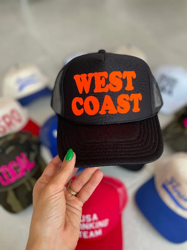 Beanies for trendy layered looks-West Coast Trucker Hat