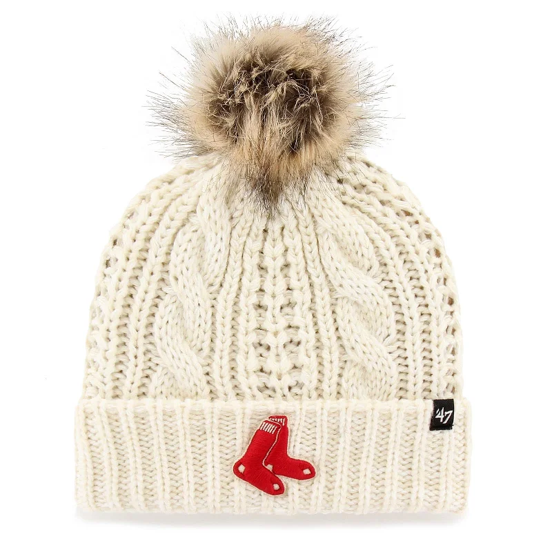 Beanies for stylish mountain wear-47 Flip Knit Meeko - White