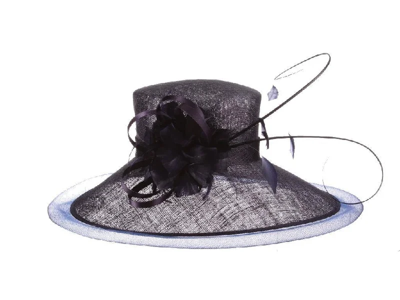 sun hat with UV protection-Kentucky Derby Lady's Secret Sun Hat