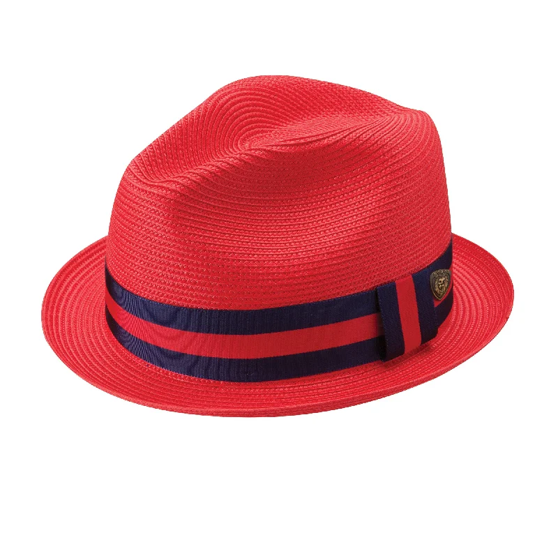 Headbands with secure fit-Dobbs Merced Milan Braid Fedora